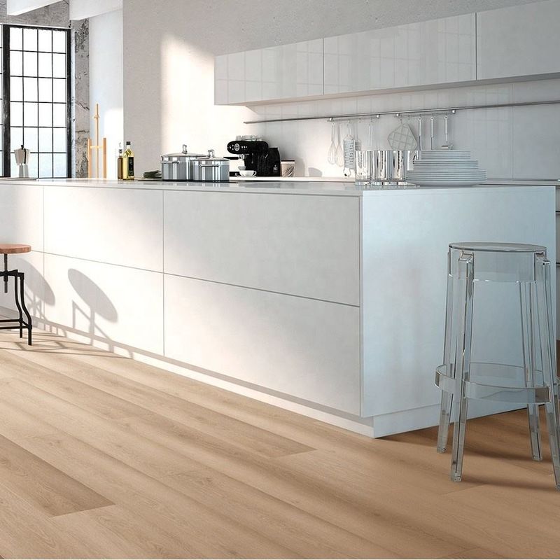 Modern 5mm 6mm SPC Click Plank Flooring Texture Indoor Decoration