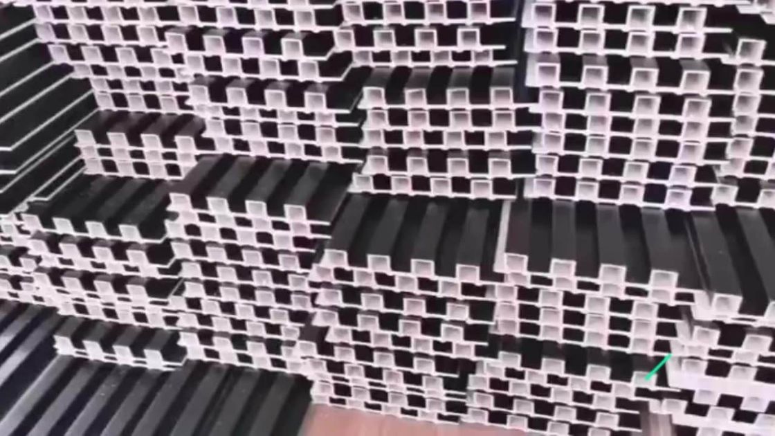 Fire Proof B1 wpc Partition Panels Wpc Decorative Wall Panel ISO Certification