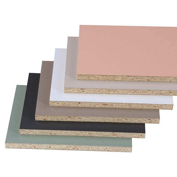 Interior Decoration Wood Based Panels 18mm White Melamine Particle Board