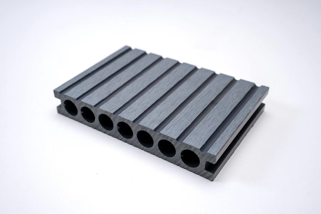 Wpc Outdoor Flooring Decking Wood Plastic Composite Decorative Exterior Outdoor Fluted Wpc Panel Board