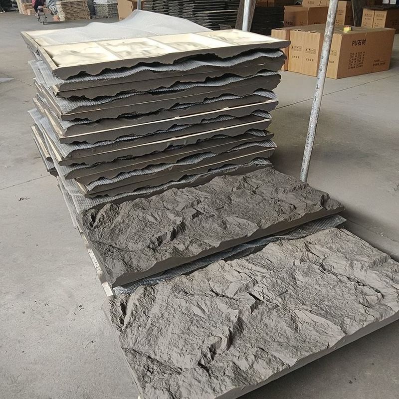 PU Stone Wall Panel Mushroom Stone Design For Exquisite Interior And Exterior Spaces