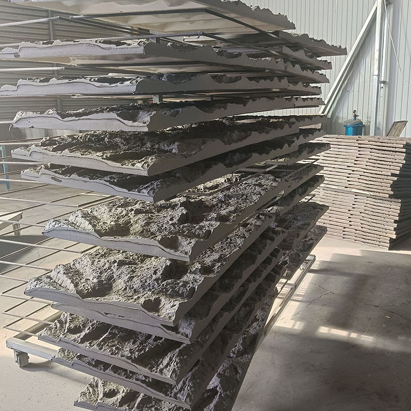 PU Stone Wall Panel Mushroom Stone Design For Exquisite Interior And Exterior Spaces