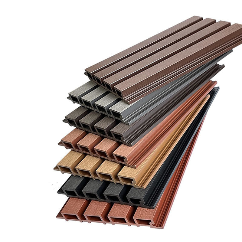 Factory Direct Sales High Quality Outdoor Wall Panel Waterproof Co-extrusion Wpc Wall Cladding For Exterior Wall Decorat