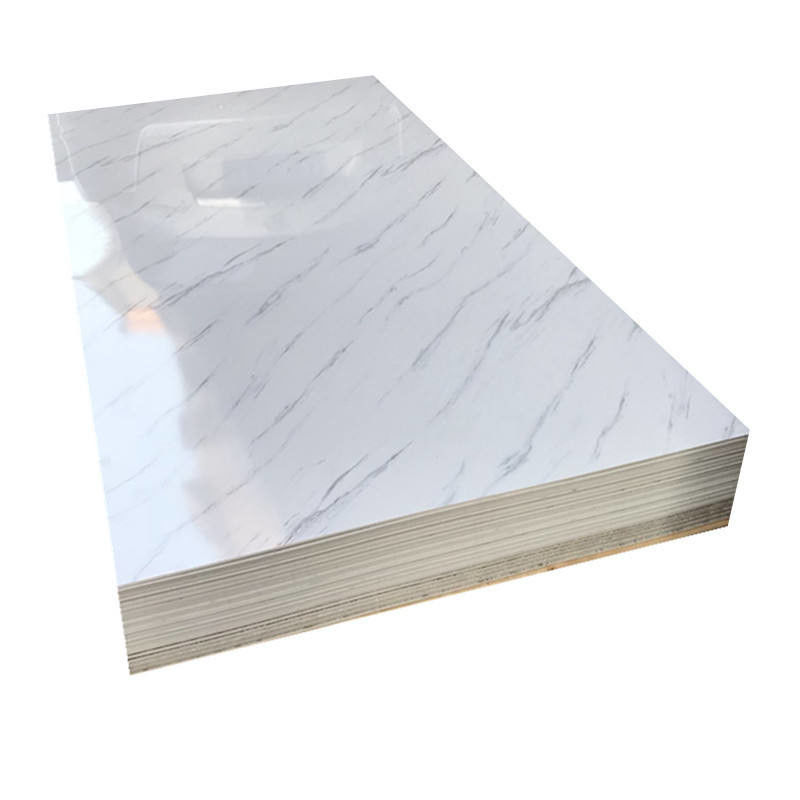 Panel de revestimiento de pared de PVC de marmol UV