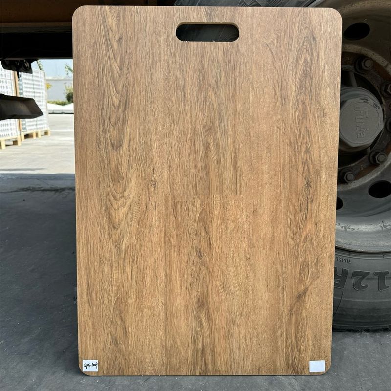 Waterproof 4mm 5mm 6mm Wood Grain Vinyl Plank Click Lock PVC Plastic SPC Flooring For Indoor