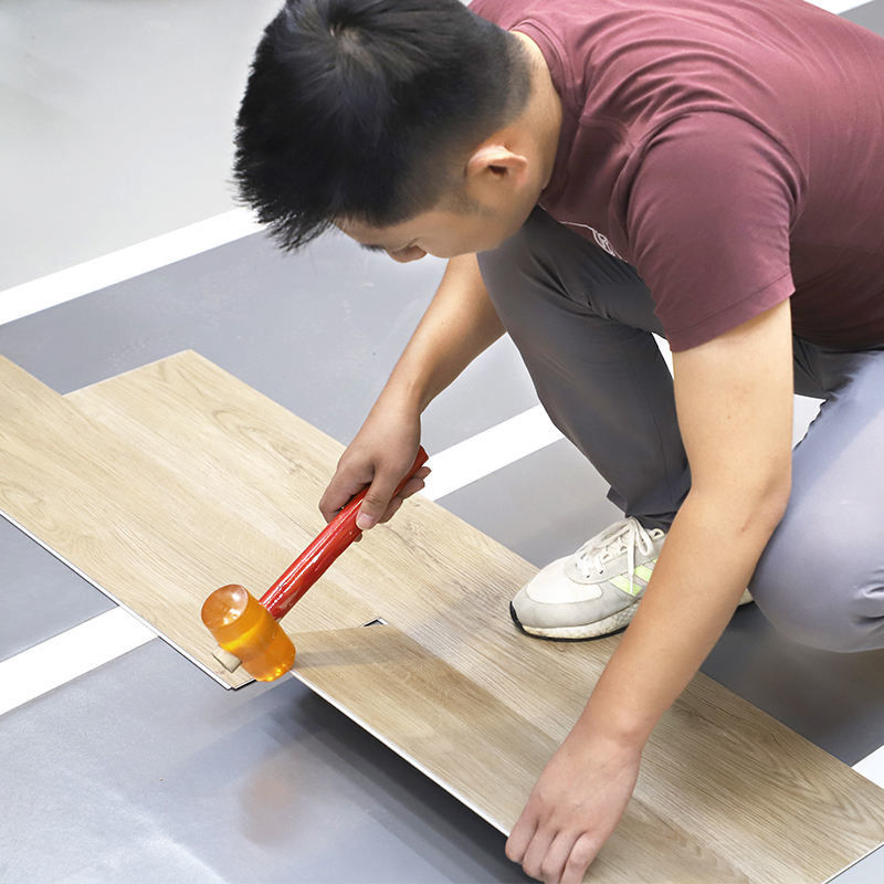 Easy Install Piso SPC Engineered Solid Wood Flooring Laminate Floor Spc Flooring Click Vinyl Stone Pvc Composite