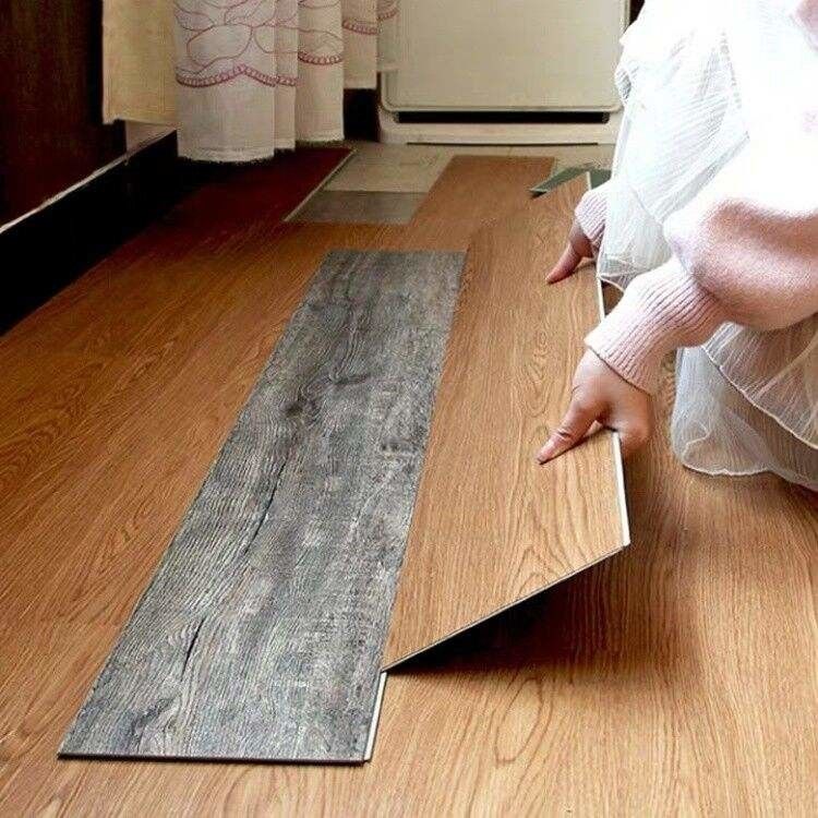 4mm 180*1220mm PVC Vinyl Floor Piso SPC Click Waterproof Plastic SPC Flooring
