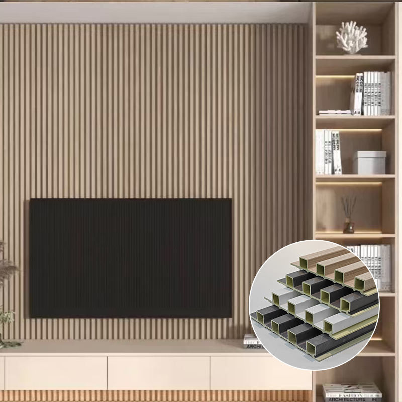 WPC Lambrin Decorative Panel For Interior Wall Cladding In Household Setting