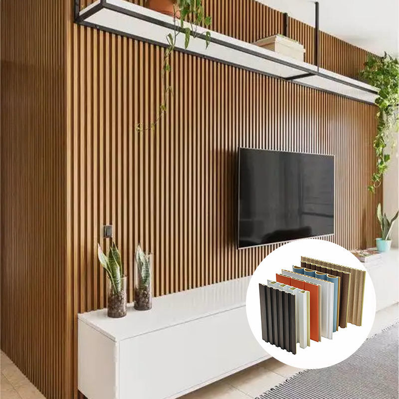 WPC Lambrin Decorative Panel For Interior Wall Cladding In Household Setting