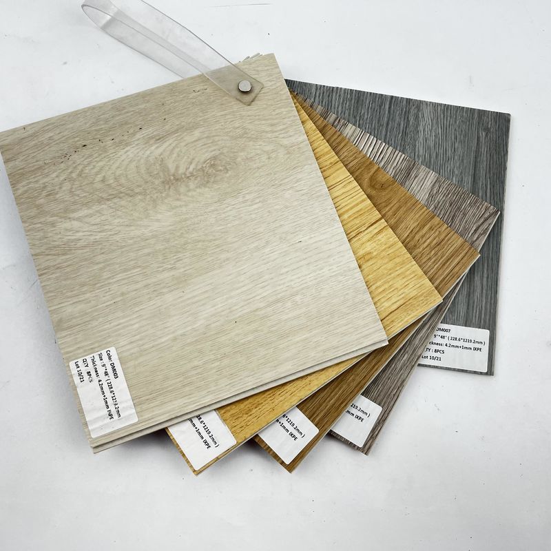 Waterproof Self-adhesive Vinyl Flooring From 2 Mm Glue Down Dry Back LVT / LVP Floor