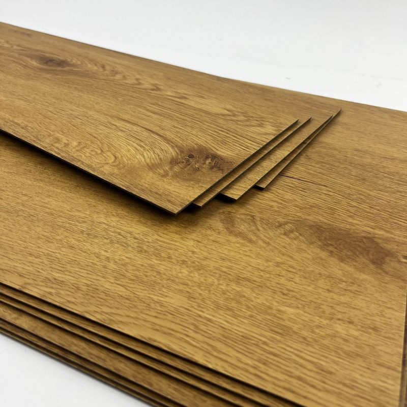 Waterproof Self-adhesive Vinyl Flooring From 2 Mm Glue Down Dry Back LVT / LVP Floor