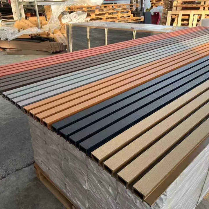 Exterior Co-extrusion Panels Interior PVC Decoration Wall Panel Waterproof Composite WPC Wall Cladding