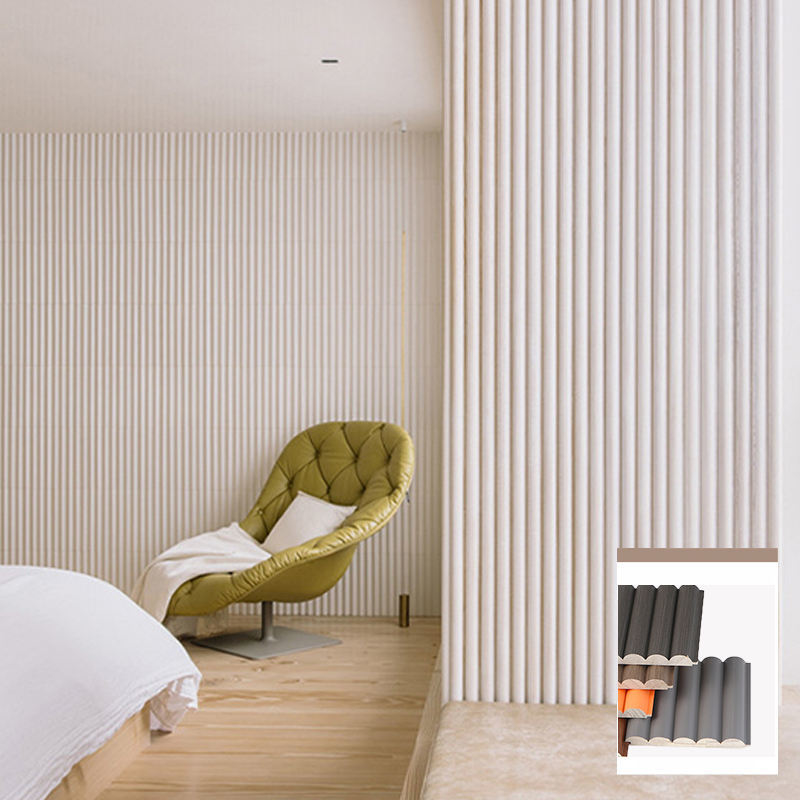 Best Price Wpc Wall Cladding Panels Newly Design Fluted Wall Interior Wall Decoration