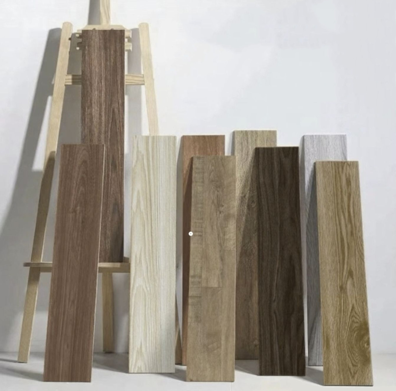SPC Flooring 4mm Waterproof Wood Grain Vinyl Flooring Click Lock for Home Decoration