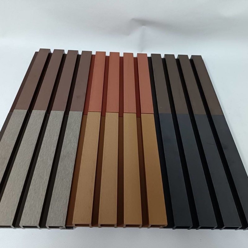 Low Price Wholesale External Wood Grain Outdoor Decoration WPC Wall Panel Cladding