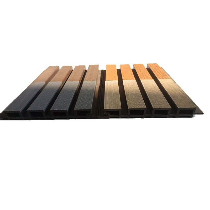 Low Price Wholesale External Wood Grain Outdoor Decoration WPC Wall Panel Cladding