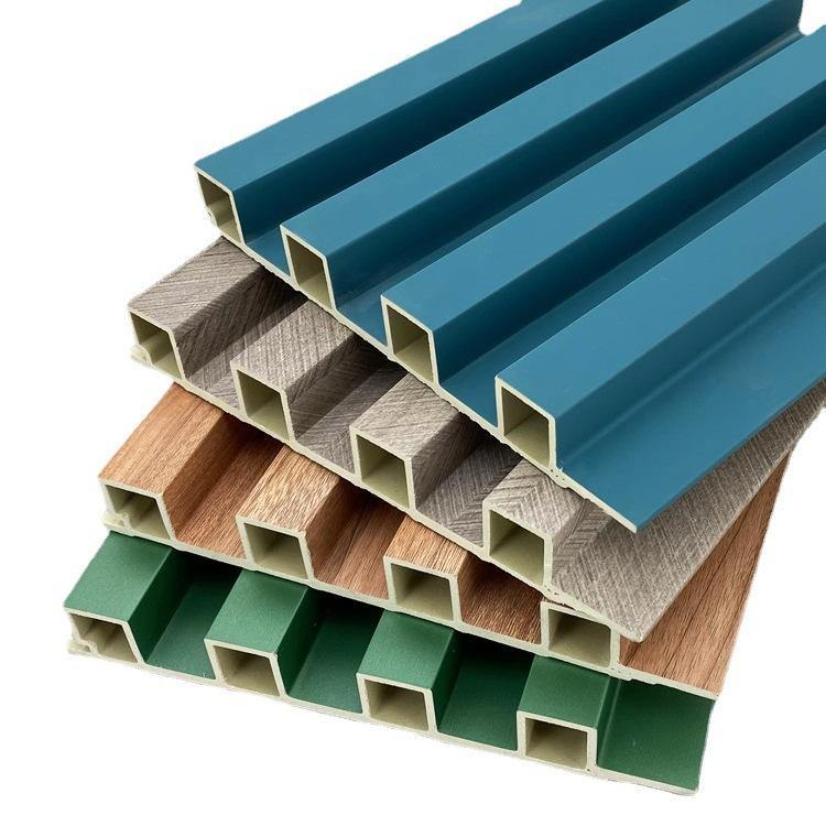 Modern WPC Outdoor Wall Panel Waterproof Fireproof Moisture Prooof Composite Siding Cladding for Household Entertainment