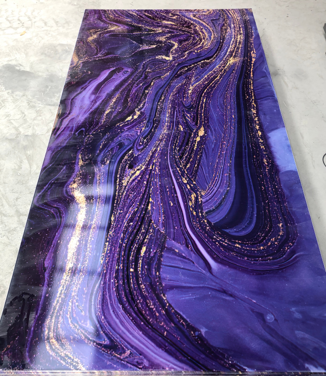 4x8 ft PVC Uv Marble Sheet PVC UV Wall Panel Marble Alternative Panel Marble Replacement 3mm Pvc Uv Sheet