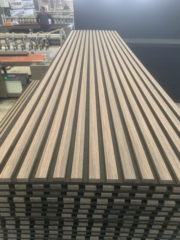 Hot-selling Acoustic Panels Wooden Slat Fluted Wall Panel House Decoration Interior Sound Proof Wall Panels