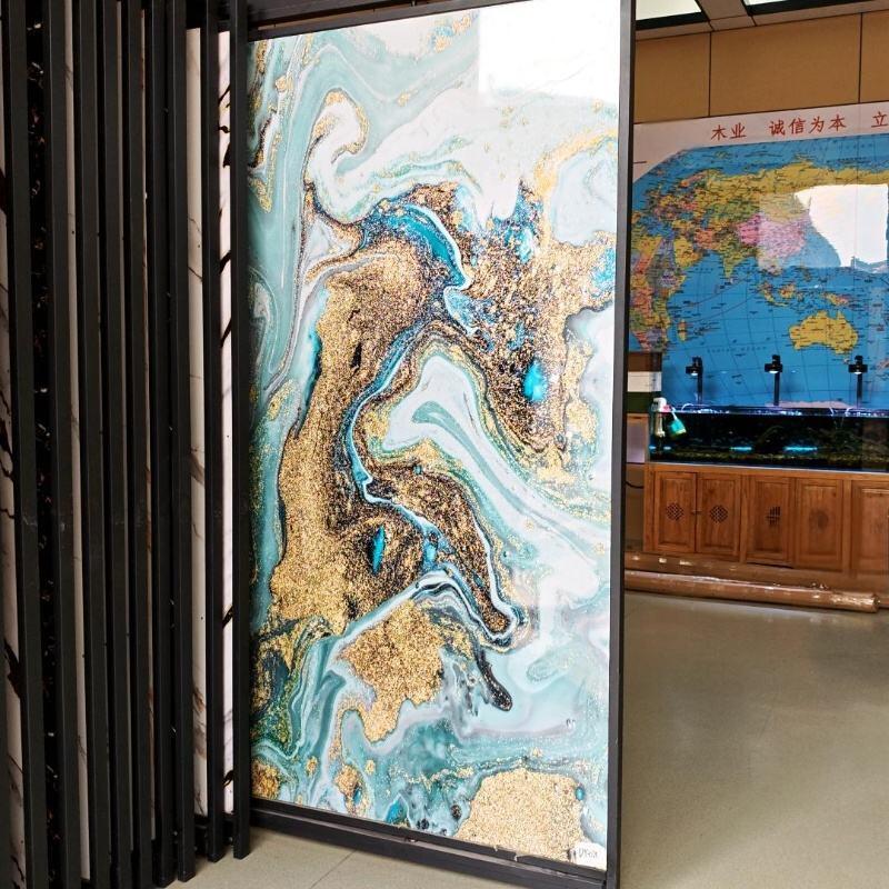 Artistic Marble Grain PVC Marble Sheet UV Marble Wall Panel for Interior Decoration