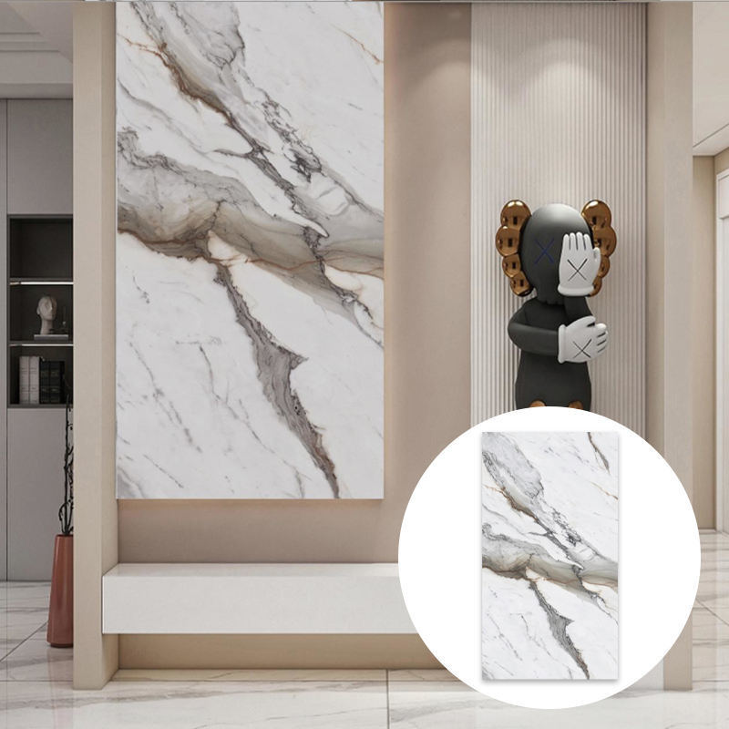Waterproof UV Board Marble Color PVC Wall Panel Marble Sheet Marble Alternative