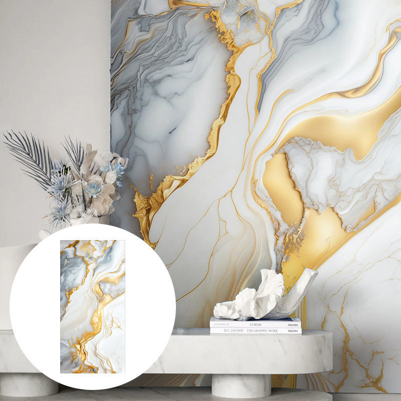 Waterproof UV Board Marble Color PVC Wall Panel Marble Sheet Marble Alternative