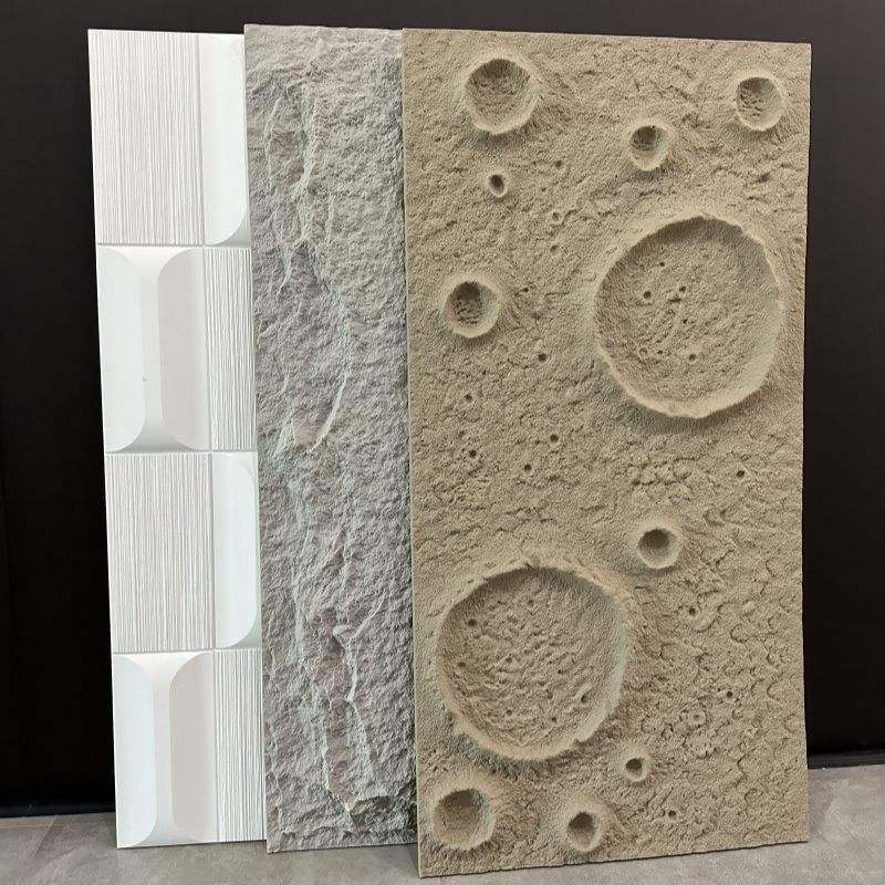 Factory Direct Sale Pu Stone Wall Panel Lightweight Modern Artificial Stone Waterproof Wall Panels & Boards Easy to Assemble