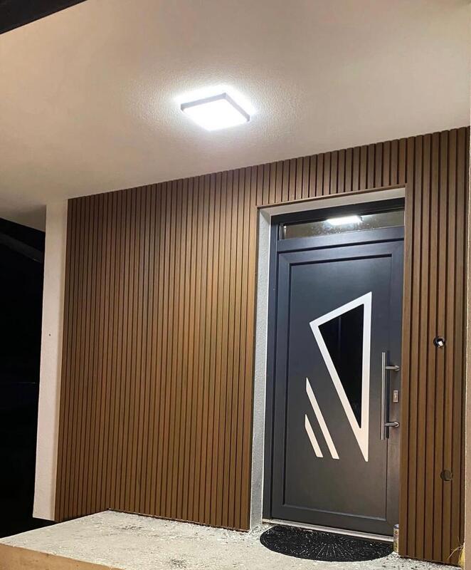 Modern WPC Facade Panel Outdoor Siding Exterior Wall Panel Wpc Wall Cladding for Hotel