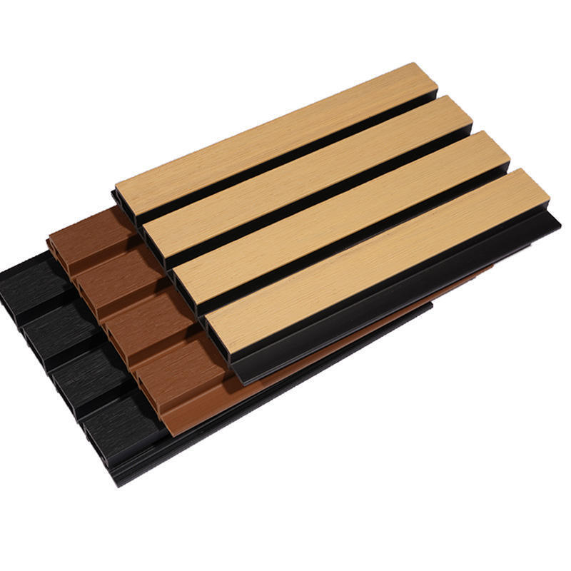 Modern Outdoor WPC Wall Panel Easy to Install and Classic Design Waterproof Feature for Outdoor Spaces