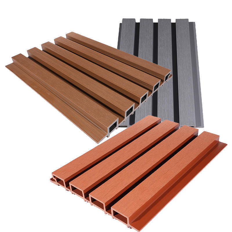 Modern Outdoor WPC Wall Panel Easy to Install and Classic Design Waterproof Feature for Outdoor Spaces