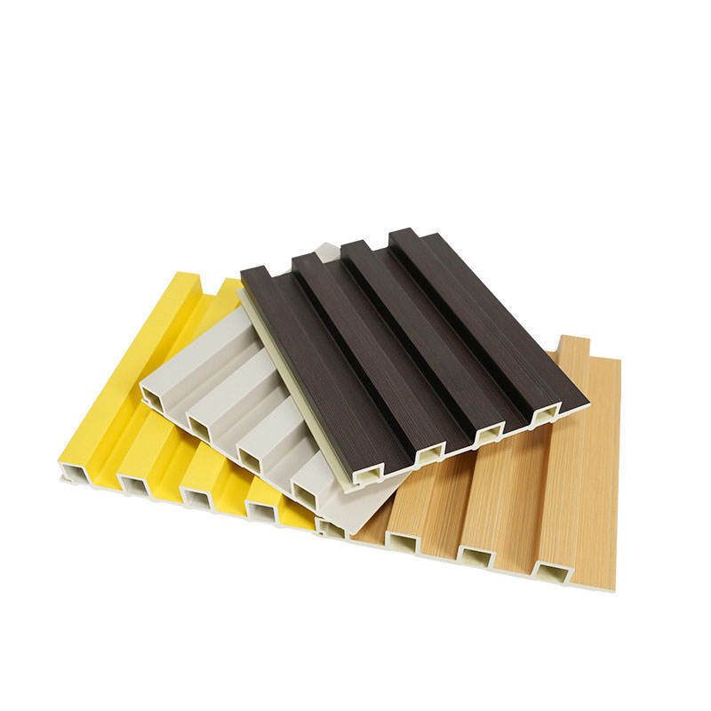 Exterior Panel Wpc Wall Panel Wood Plastic Modern Design Board Outside Outdoor Composite Wpc 3D Panel Exterior Wall Cladding