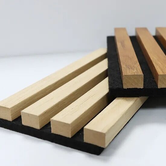 Decorative Modern Design Wooden Acoustic Wall Covering Panel Sound Absorbing