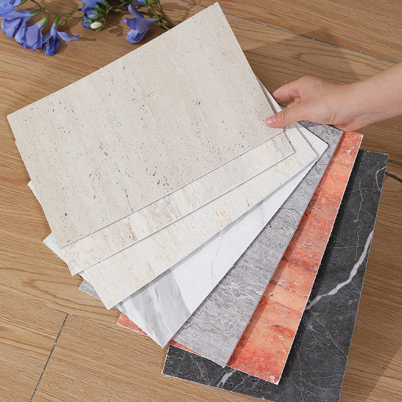 Waterproof Fireproof Faux Soft Stone Travertine Wall Panels Classic Style Bendable Artificial Flexible Interior Cladding