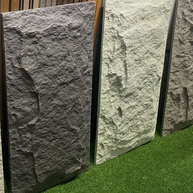 Facade PU Wall Panel High Quality Stone Easy Install Decorative Heat Resistant Outdoor & Indoor Wall Panel