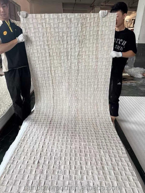 MCM Soft Series Modern Design Flexible Artificial Eco-friendly Fireproof Waterproof Big Slab Indoor Outdoor Wall Decoration 3D