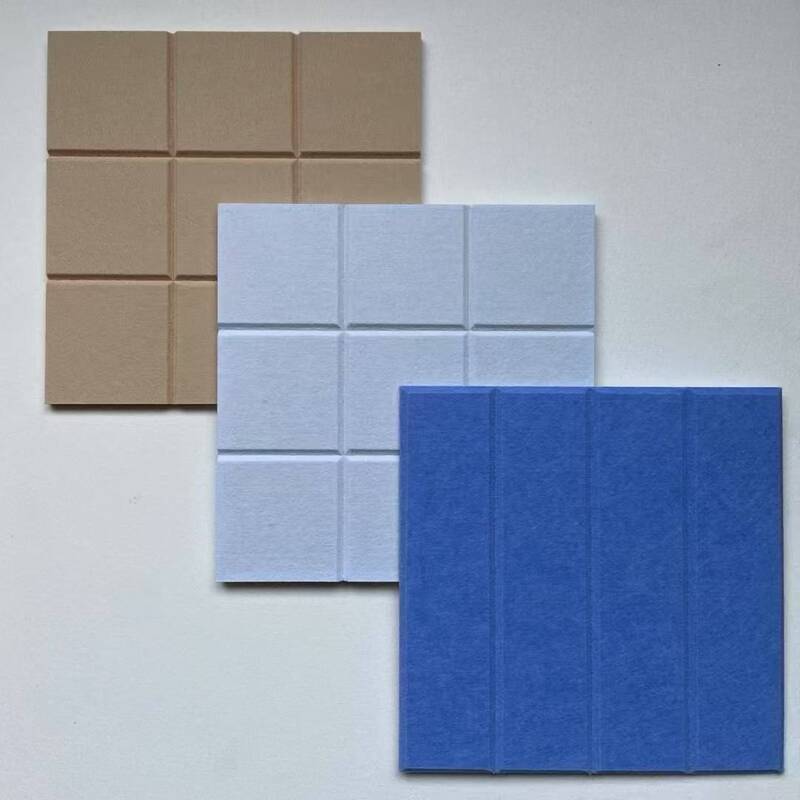 Eco-Friendly Cinema Noise Reduction Fireproof Soundproof Integrated Polyester Acoustic Wall Panel Acoustic Panels Akupanel