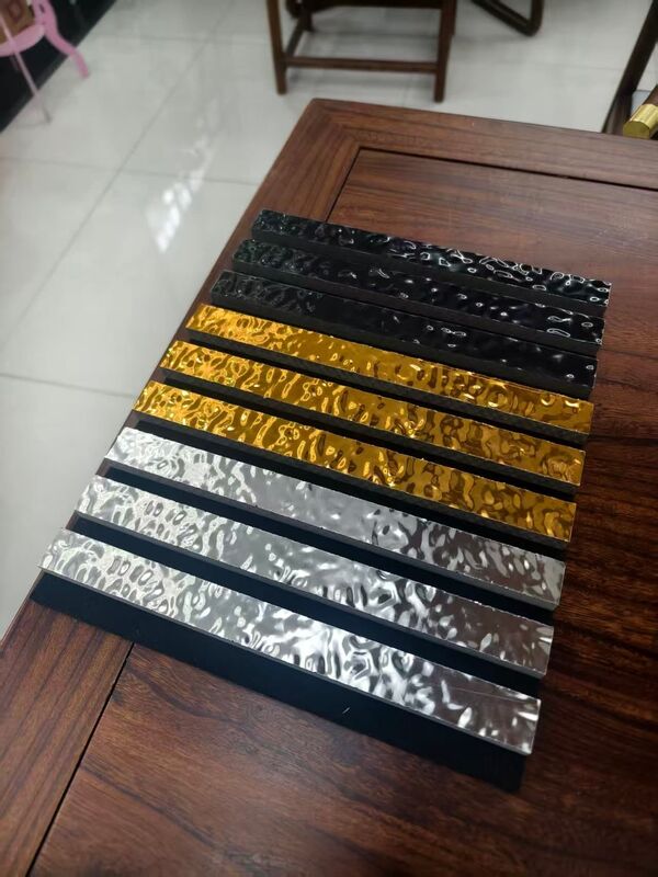 Modern Sound Absorbing Acoustic Panels 3D Water Ripple Slat Grille Soundproof for Hotel Studio