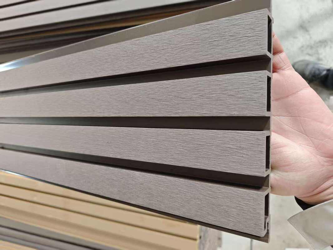 Modern Waterproof WPC Composite Wall Panel for Exterior Use in Commercial Buildings-Low Price