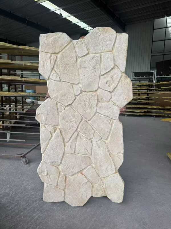 Exterior Wall Panels Modern Polyurethane PU Artificial Culture Stone Lightweight Artificial Pu Marble Stone