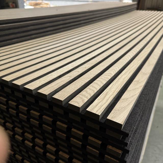 Flame Retardant Akupanel Eco-Friendly Wall Ceiling Panels Soundproof Acoustic Slat Boards for Hotel Theater Living Room