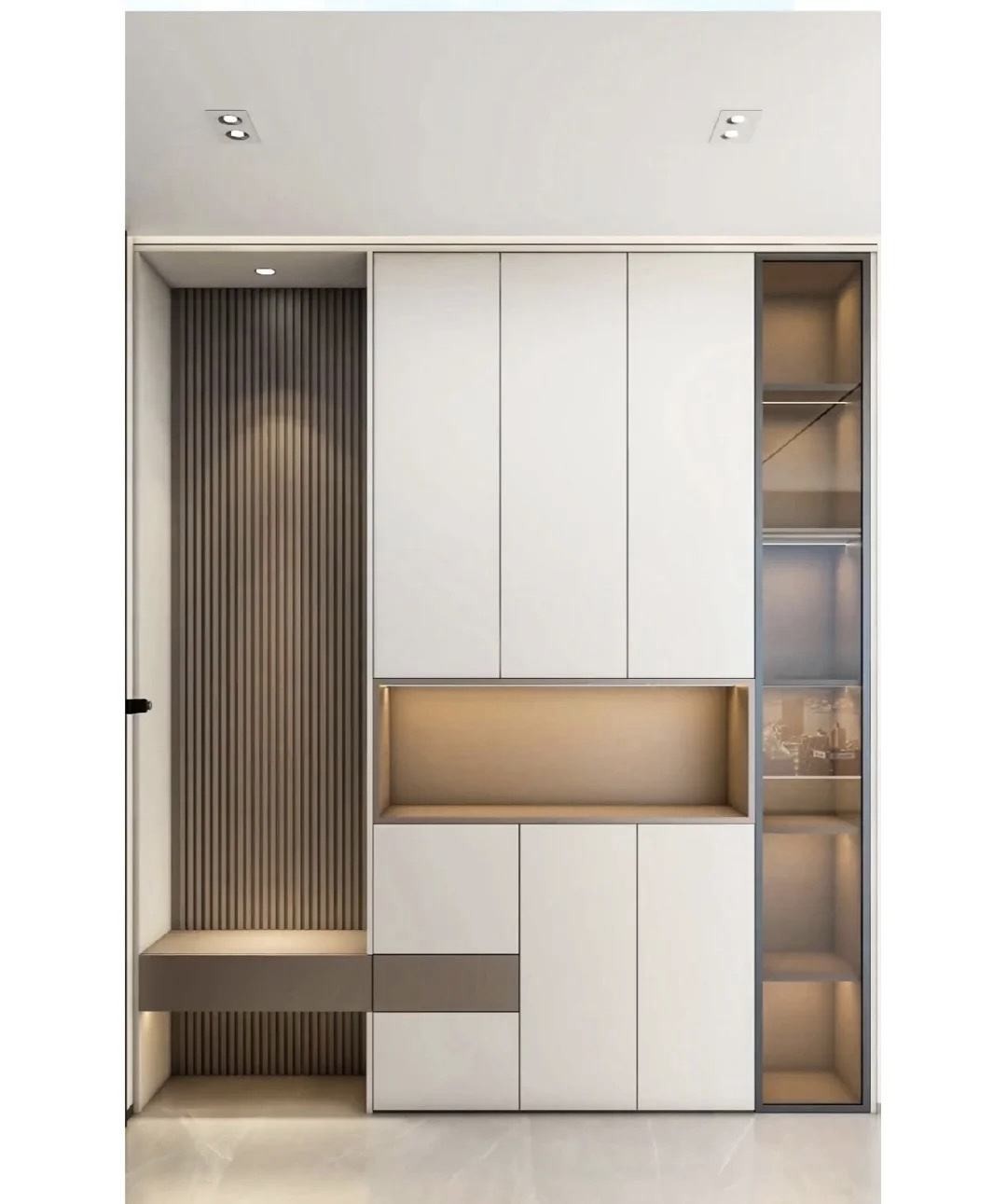 Contemporary Office Wardrobe Storage CARB Bedroom Clothing