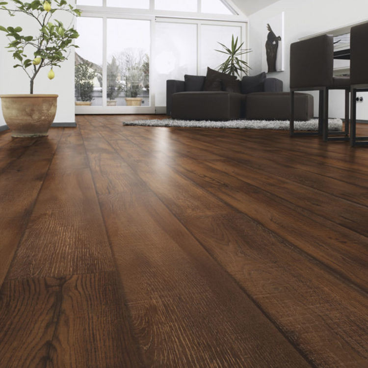 Piso Laminado 8mm SPC Vinyl Flooring Click Plank Vinyl Flooring UV Coating