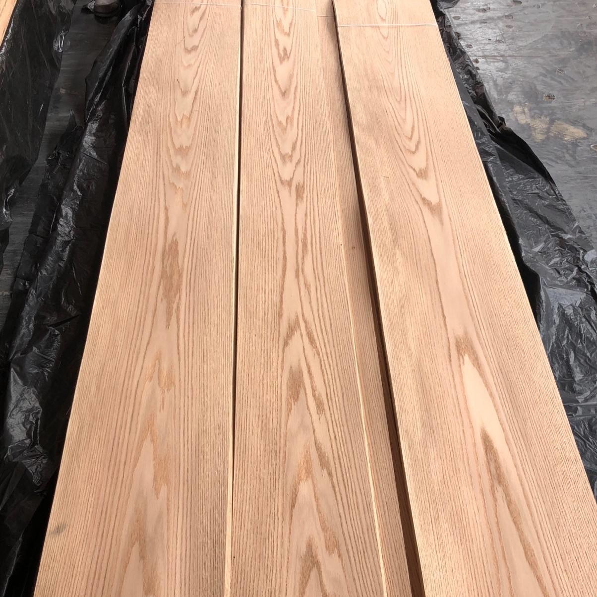 0.45mm 0.5mm 1mm Red Oak Veneer Sheets Wooden Veneer Sheet Sliced Cut