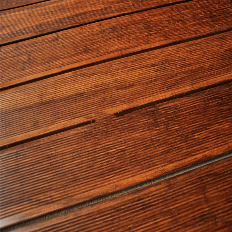 High Density Carbonized Bamboo Composite Decking Treated Wood Flooring