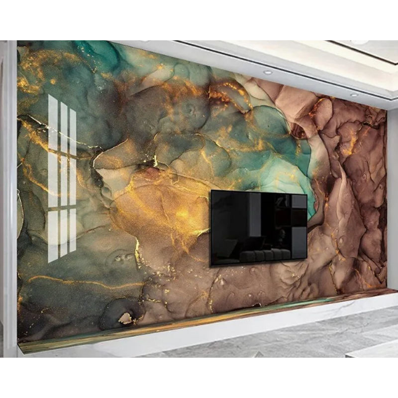 Waterproof PVC Marble Wall Panels - 3D Design & Easy Install