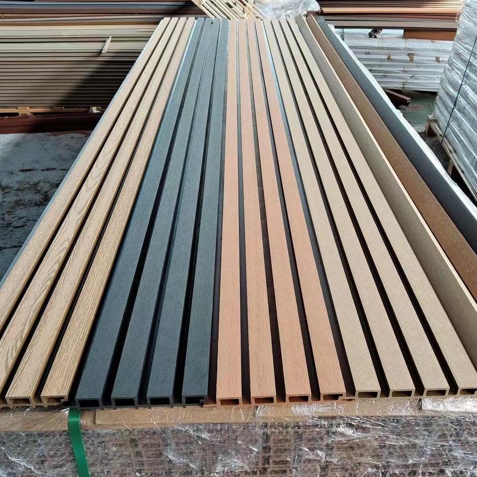 Outdoor WPC Wall Panels - Fluted Wood Alternative Cladding
