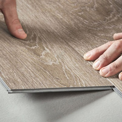 Scratch Resistance 5.5mm SPC Vinyl Flooring For Indoor Fireproof