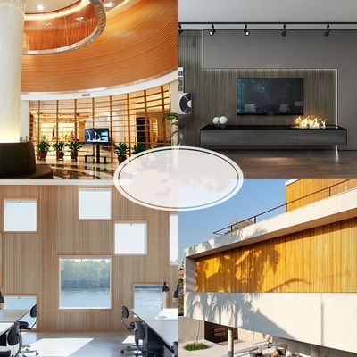 Environmental Friendly Interior WPC Wall Panel 159MM*10MM Quick Installation