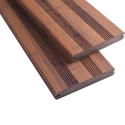 Grey Waterproof Bamboo Composite Decking 20mm Bamboo Flooring Deck