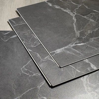 Εσωτερικό Αδιάβροχο PVC SPC ξύλινο μαρμάρινο τοίχωμα Πίνακα Κλικ Βινύλιο τοίχωμα επένδυση